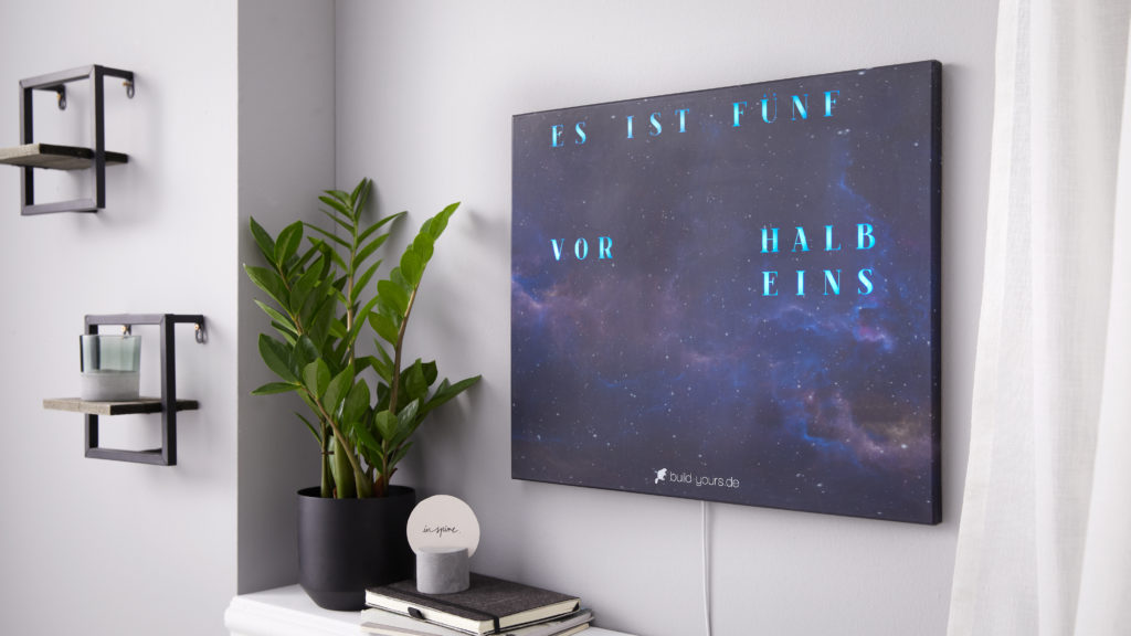 Wordclock Jupiter Beyond Space