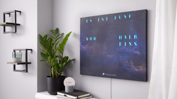 Wordclock Jupiter Beyond Space