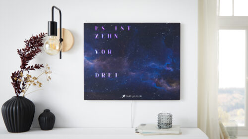 Wordclock Jupiter Beyond Space