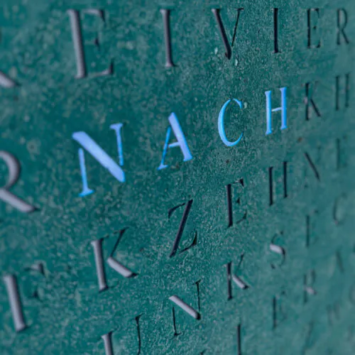 Wordclock Jupiter Grünspan