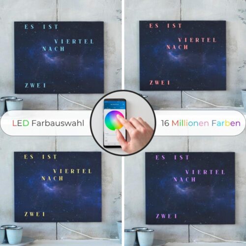 Wordclock Jupiter Beyond Space