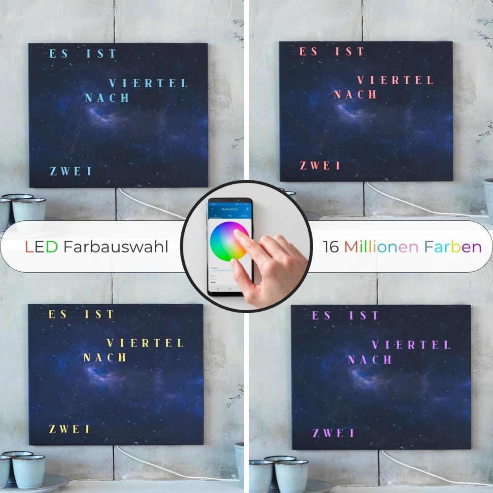 Wordclock Jupiter Beyond Space