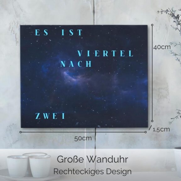 Wordclock Jupiter Beyond Space