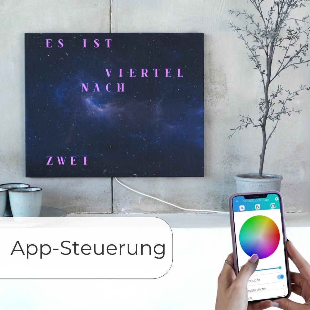 Wordclock Jupiter Beyond Space